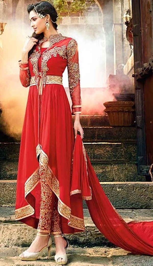 red-embroidered-high-low-anarkali-auit