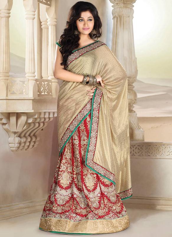 beige-and-red-wedding-and-bridal-lehenga-style-saree-800x1100
