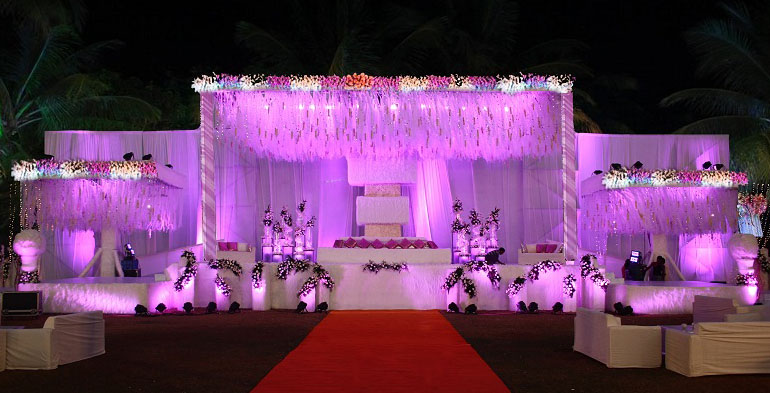 Trending Wedding Reception Backdrops Chennai