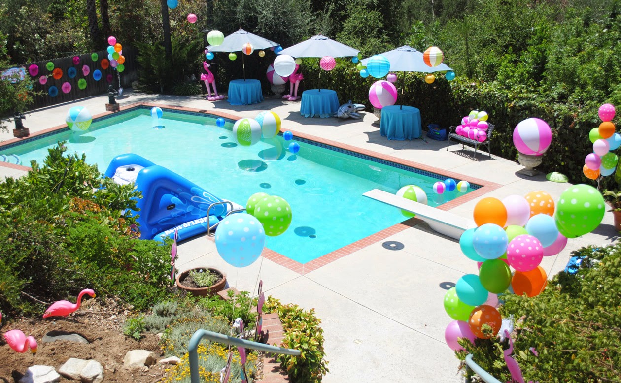 Pool Party Ideas - Celebrations at Home