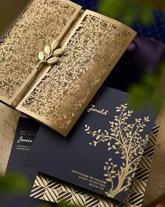 luxury indian wedding invitations