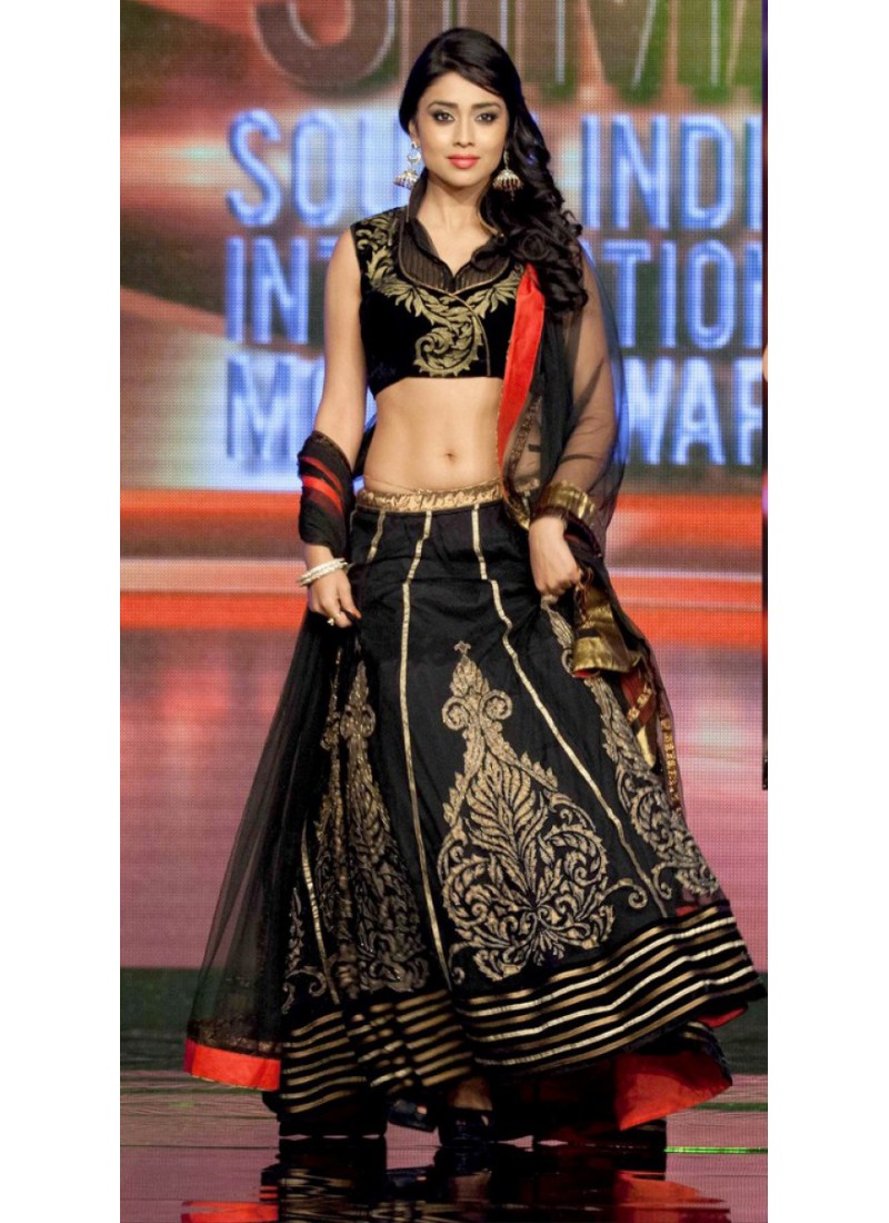 Image result for black lehenga choli