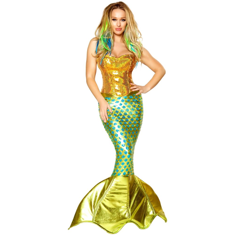 An ideal mermaid costume for the underwater theme