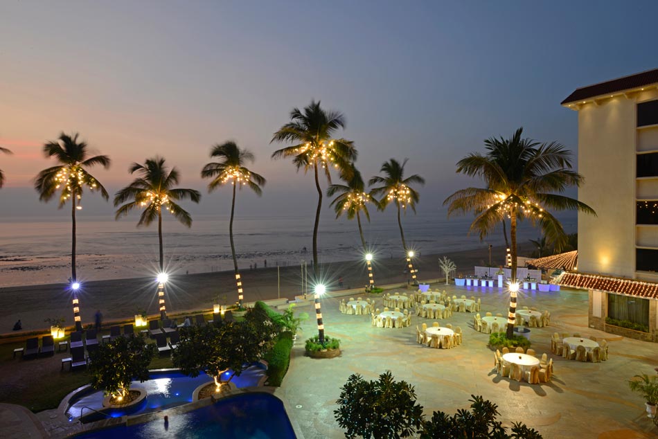 Sun-N-Sand Mumbai Hotel Wedding Terrace