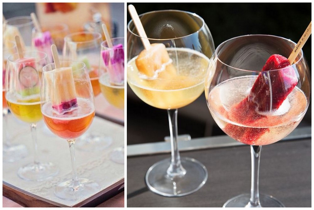 Mixed combination of delicious Lollie and Yummy Alcohol